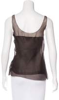 Thumbnail for your product : J. Mendel Sleeveless Scoop Neck Top
