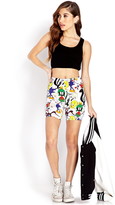 Thumbnail for your product : Forever 21 Looney Tunes Biker Shorts