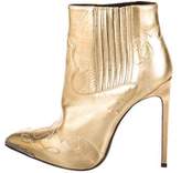 Thumbnail for your product : Saint Laurent Metallic Ankle Boots