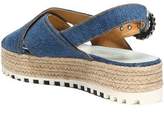 Thumbnail for your product : Marc Jacobs Denim Platform Espadrille Sandals