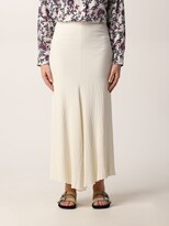 long skirt in cotton blend 
