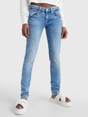 tommy jeans scarlett low rise skinny ankle