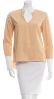 Thumbnail for your product : Rosetta Getty V-Neck High-Low Top
