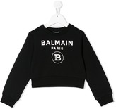 Thumbnail for your product : Balmain Kids Logo-Print Sweatshirt