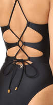 Thumbnail for your product : Vix Paula Hermanny Lace Back One Piece