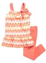 Thumbnail for your product : ABS by Allen Schwartz Girls 2-6x Two-Piece Dress and Legging Set
