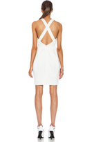 Thumbnail for your product : McQ Round Neck Cotton-Blend Party Dress