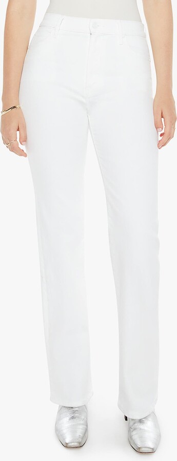 Mother The Kick It High Waist Straight Leg Jeans