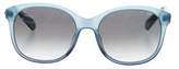 Thumbnail for your product : Balmain Oversize Logo Sunglasses w/ Tags