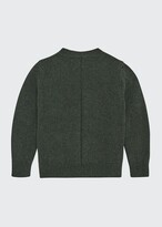 Thumbnail for your product : The Row Kid's Solid Cashmere Rib-Knit Sweater, Size 2-10