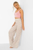 Thumbnail for your product : boohoo Ditsy Floral Wide Leg Trousers