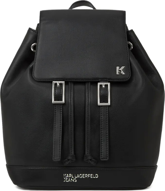 Karl Lagerfeld Jeans Small Logo-Plaque Backpack