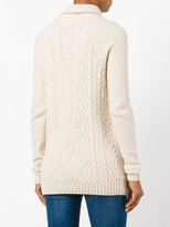 Thumbnail for your product : Loro Piana cable knit jumper