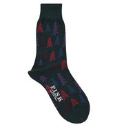 Thumbnail for your product : Thomas Pink Winter Tree Socks