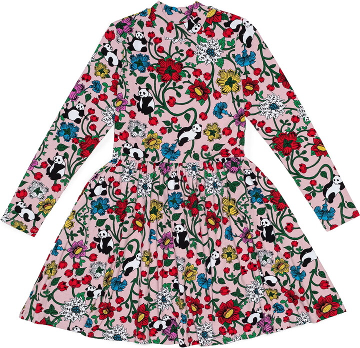 Roberto Lugo Women’s Morris Study II Panda Print Dress, Sizes S-2XL