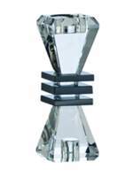 Thumbnail for your product : House of Fraser Galway Deco small candlestick