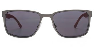 HUGO BOSS Carbon Square Sunglasses in Carbon Red 0638/S HXR