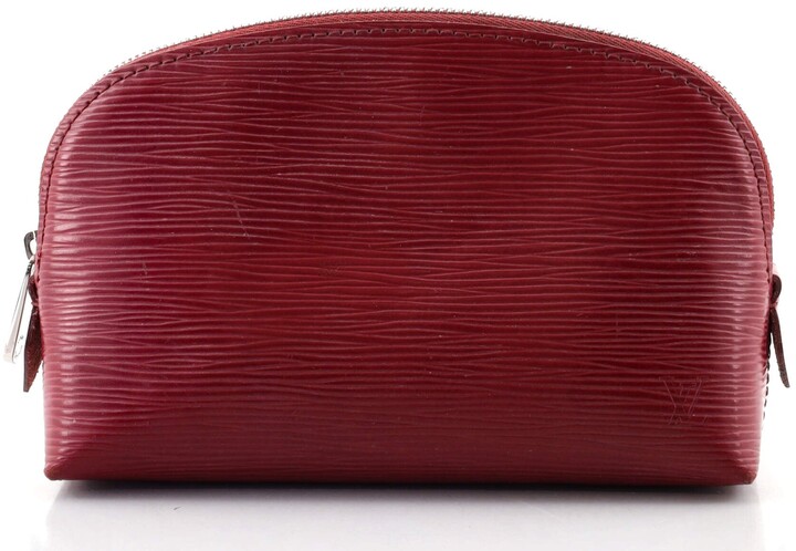 Louis Vuitton Fuchsia Epi Leather Cosmetic Pouch