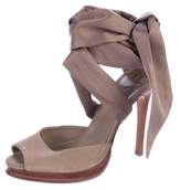 Thumbnail for your product : Diane von Furstenberg Peep-Toe Platform Sandals