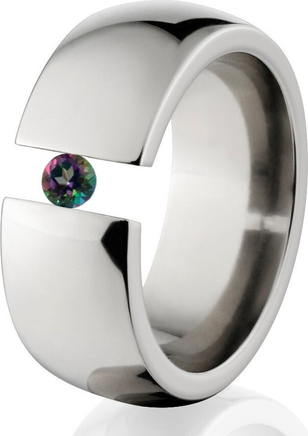 Etsy Uniquely You - Tension Set - Mystic Topaz - Ring - 8Hr-P-Tension