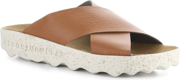 Asportuguesas by Fly London Cross Slide Sandal