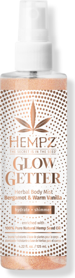 Hempz Glow Getter Herbal Body Mist with Shimmer
