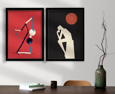 Winston Porter Decorative Framed MDF Painting