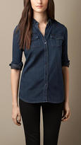 Thumbnail for your product : Burberry Button-down Denim Shirt
