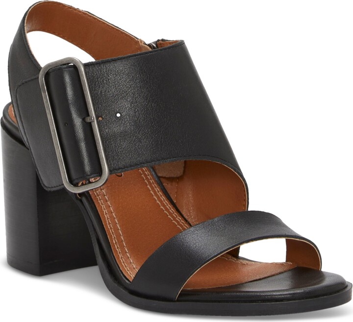 Lucky Brand Women's Darnah Cutout Block-Heel City Sandals