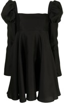 Thumbnail for your product : macgraw Swifts puff-sleeve mini dress