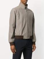 Thumbnail for your product : Prada houndstooth bomber jacket