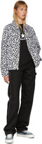 Thumbnail for your product : Noon Goons Black & White Denim Leopard Jacket