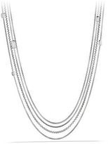 Thumbnail for your product : David Yurman Confetti Station Necklace with Diamonds