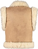 Thumbnail for your product : Pinko Brillamenti Faux Sheepskin Vest