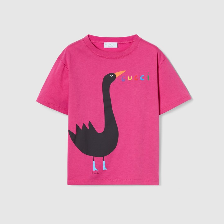 Gucci Children's cotton T-shirt with print