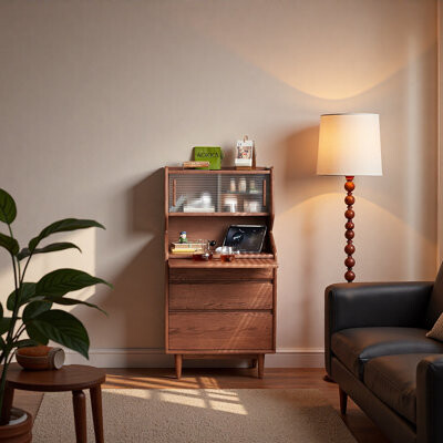 Vintage Integrated Accent Cabinet