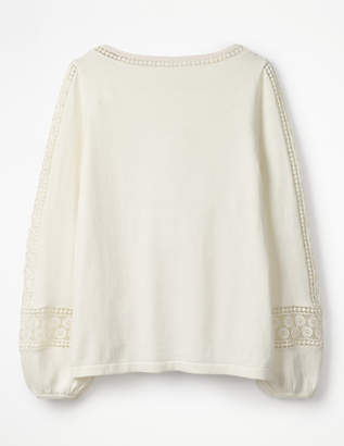 Boden Lylah Lace Sweater