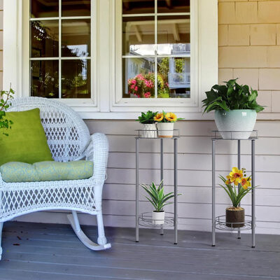 Arlmont & Co. Nurjaha Plant Stand - Set of 2