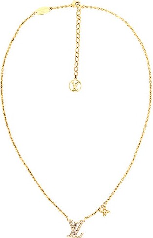 Louis Vuitton 18K Rose Gold and Diamond Blossom BB Pendant Necklace Louis  Vuitton