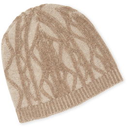 Qi Cashmere Cable Beanie
