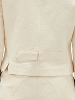 Thumbnail for your product : BOLT X EDIE Scramble Side-stripe Cotton-canvas Jacket - Ivory