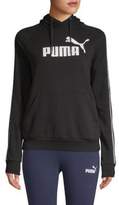 Thumbnail for your product : Puma Tape Raglan-Sleeve Hoodie