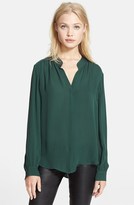 Thumbnail for your product : L'Agence Print Silk Georgette Blouse