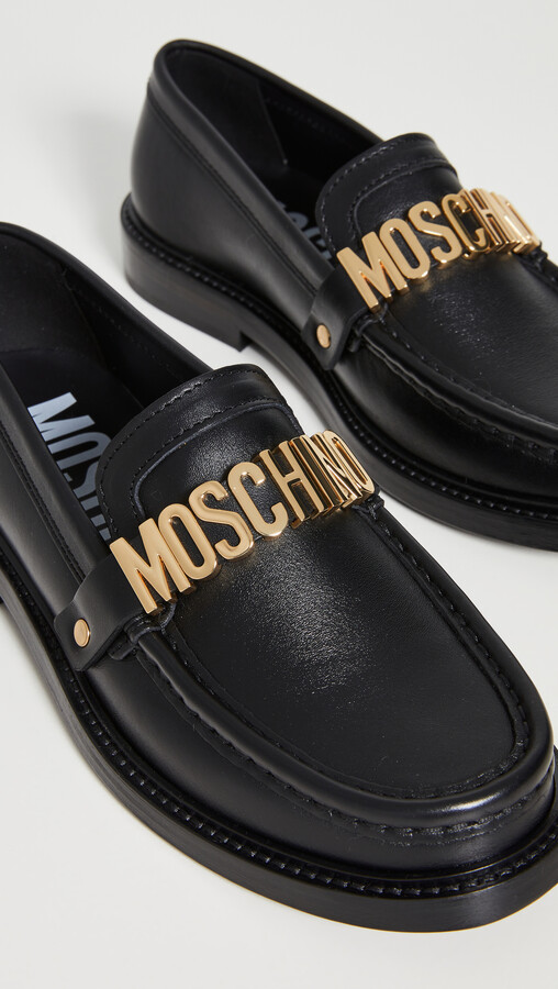 moschino loafers
