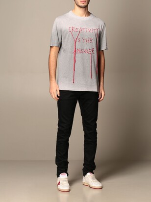 Golden Goose cotton T-shirt with writing