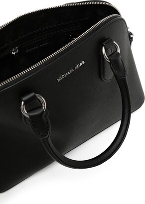 Michael Kors medium Veronica leather satchel - ShopStyle