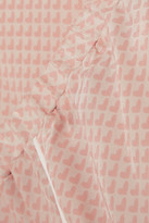 Thumbnail for your product : Three J NYC Sienna Printed Silk-satin Pajama Set - Blush