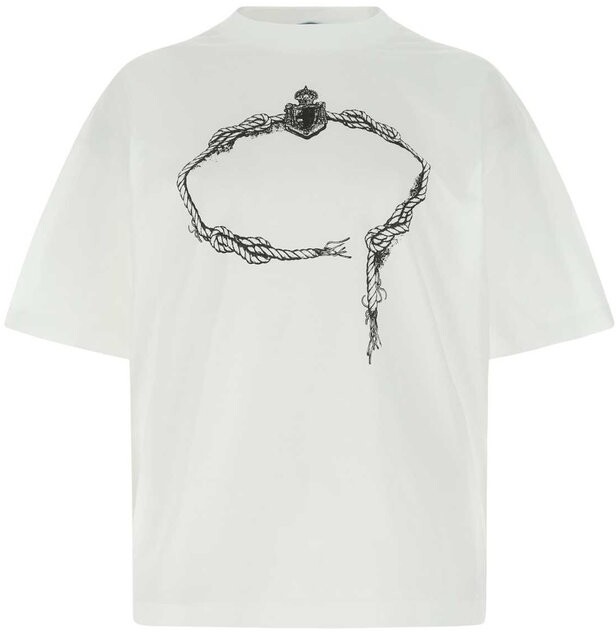 Prada White Women's T-shirts | Shop the world's largest collection 