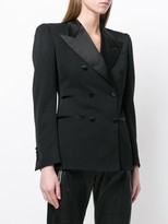 Thumbnail for your product : Tom Ford Contrast Lapel Fitted Blazer