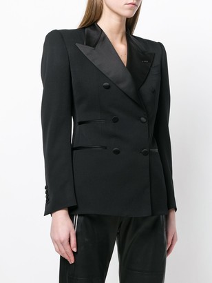 Tom Ford Contrast Lapel Fitted Blazer